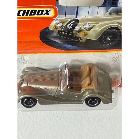 Matchbox Morgan Plus Four Convertible 2024 Diecast Car 1:64 Tan 66/100 - Picture 6 of 9